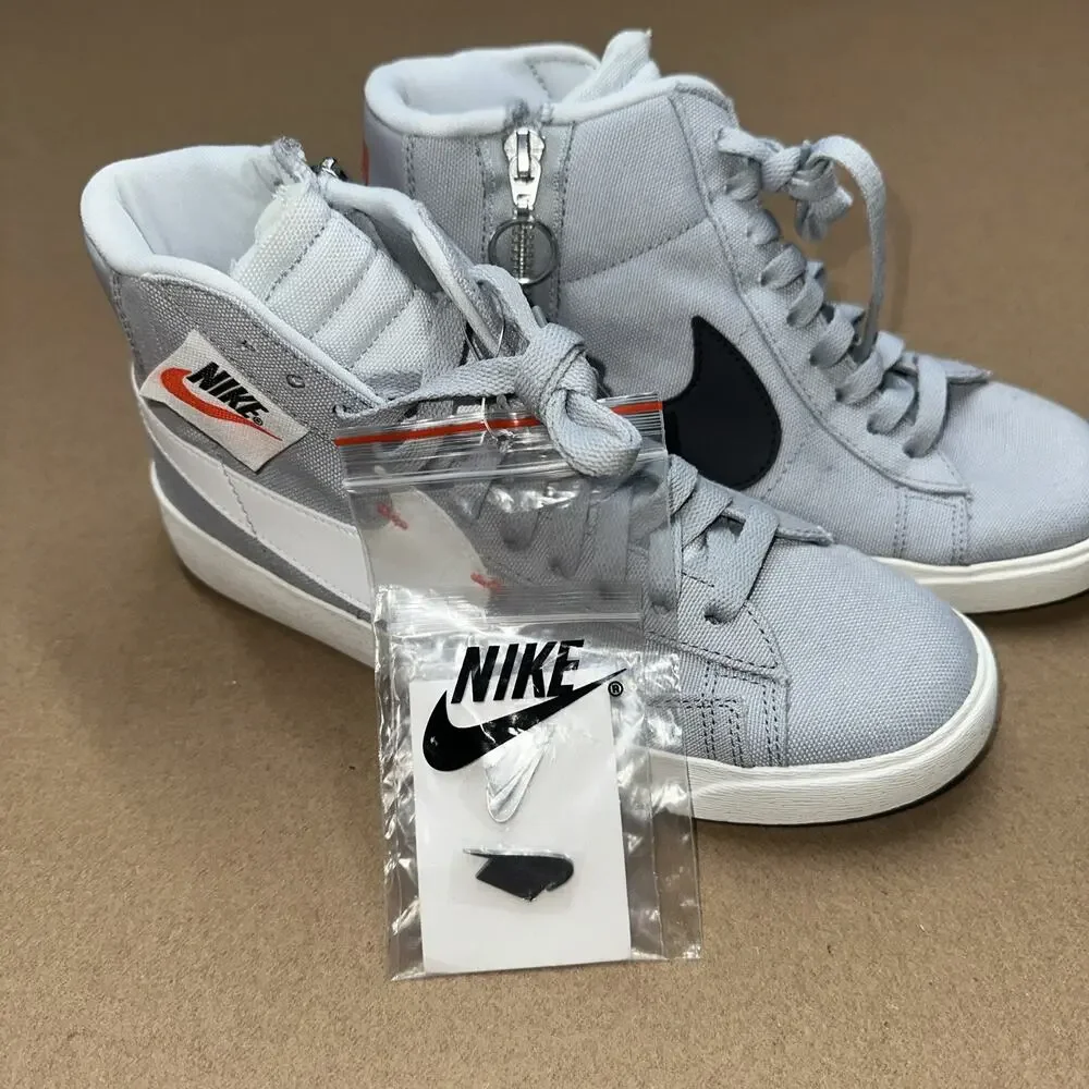 Nike Blazer Mid Rebel Wolf Grey BQ4022-006 Women’s Size 7